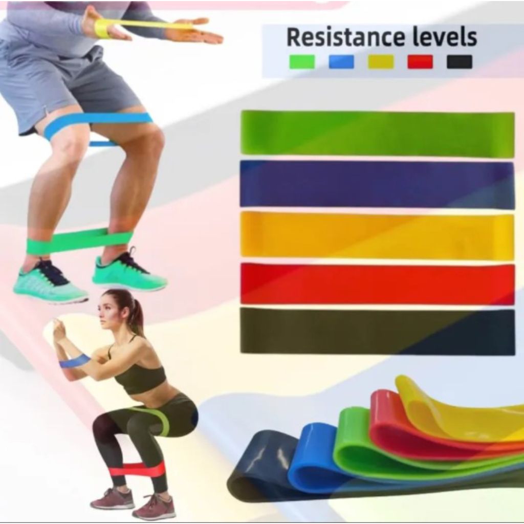 Resistance Band | karet Penguat Paha kaki Band loop Karet Elastis Olahraga