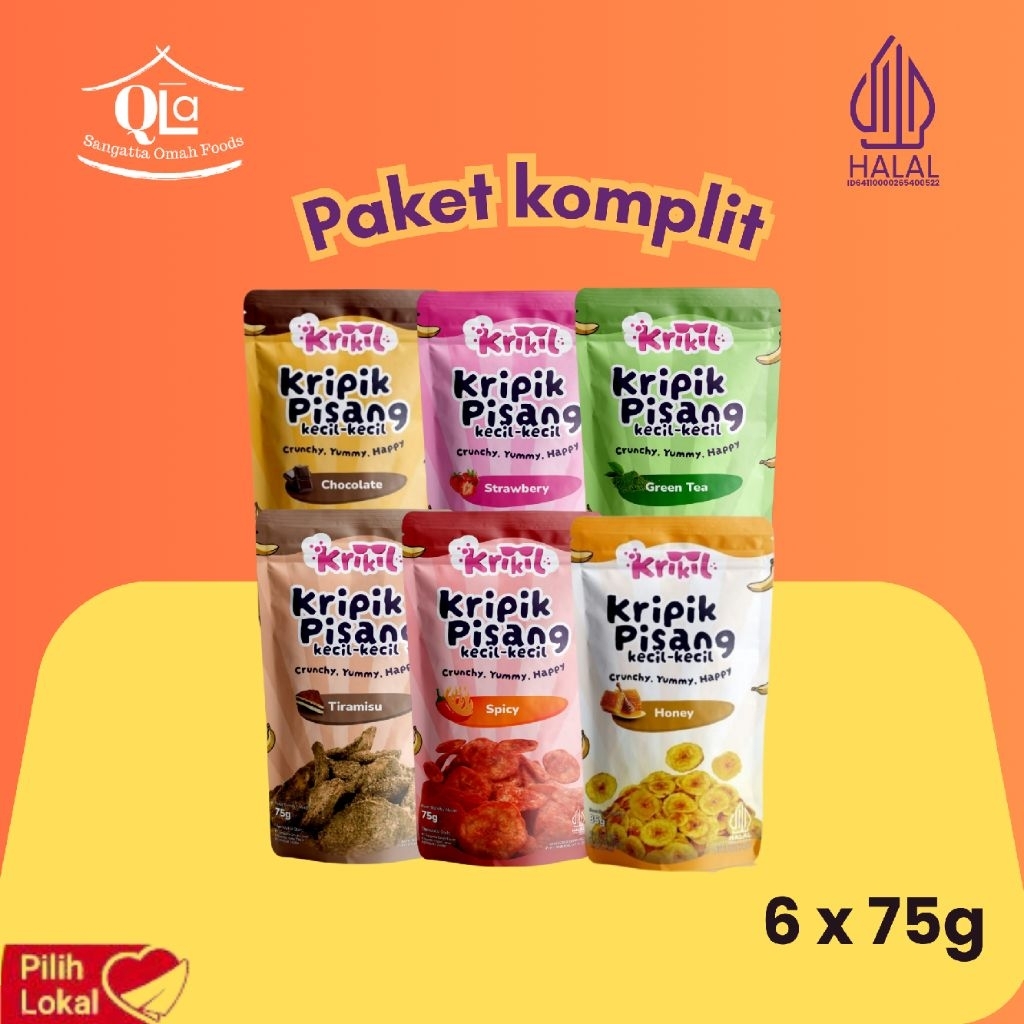 

[PAKET KOMPLIT]Krikil Banana Choco/ Kripik Pisang Coklat Viral/ Keripik Pisang Coklat Viral/ Kripik Pisang Choco/ Keripik Pisang Chocolate