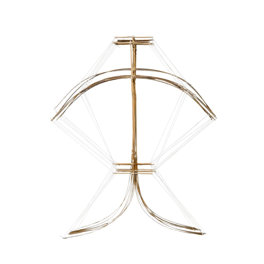 Krangka Layangan Cotek Blolong Knockdown Ukuran 1 m