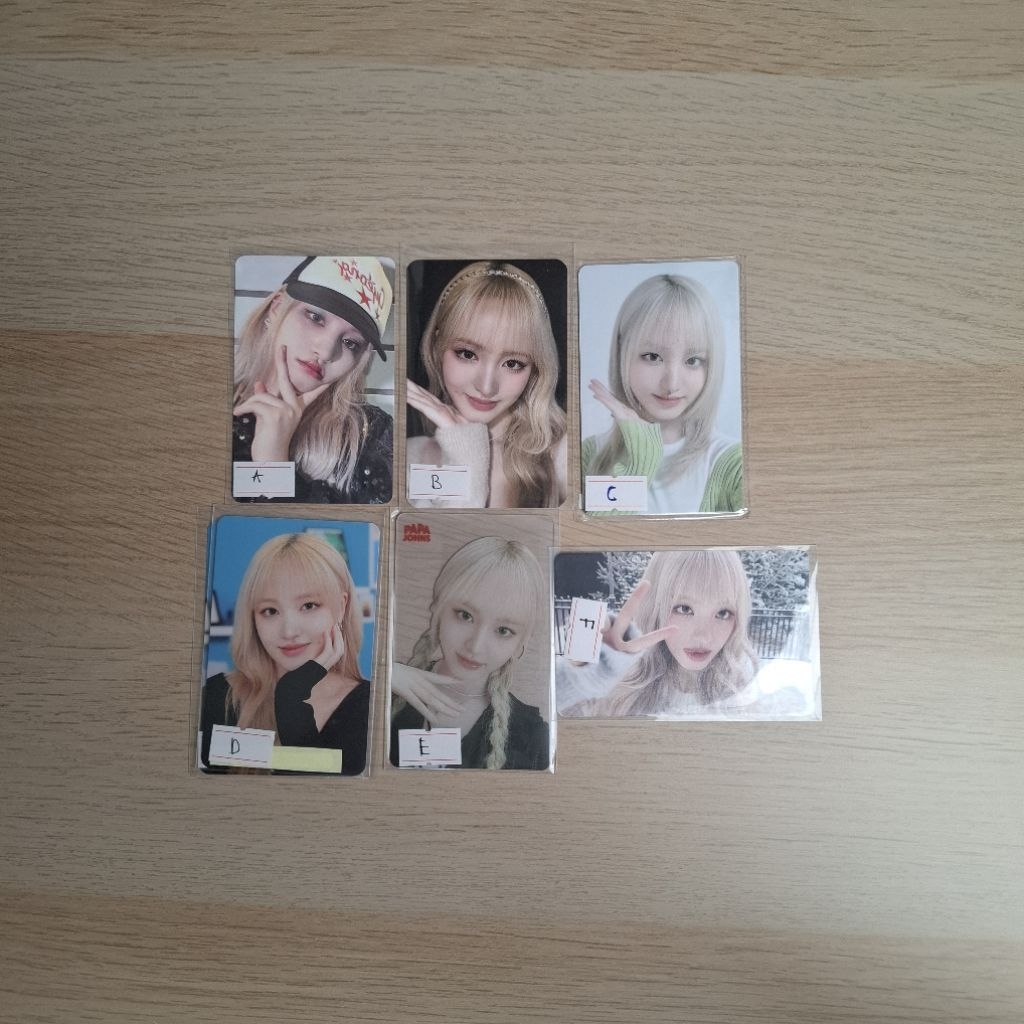 Liz Ive Photocard Official