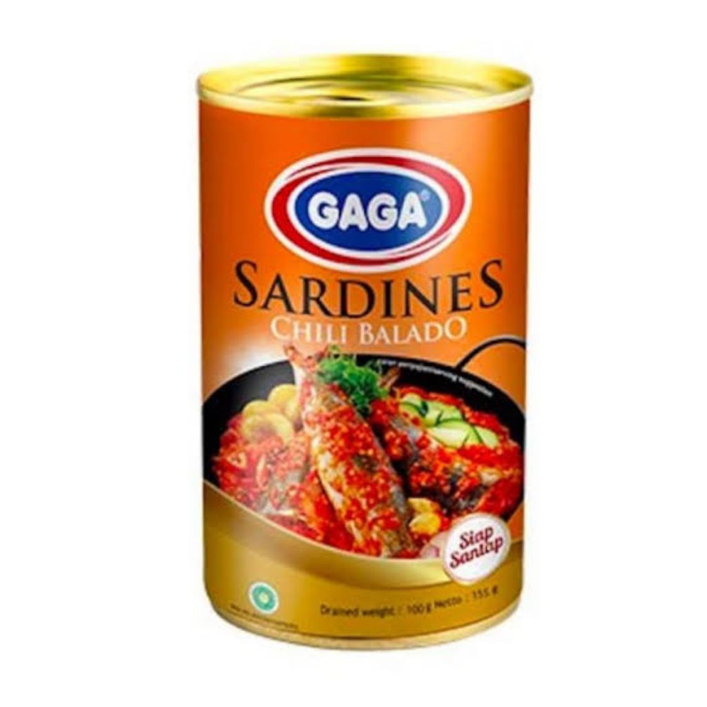 

Gaga Sarden Sambal Balado 155 gram