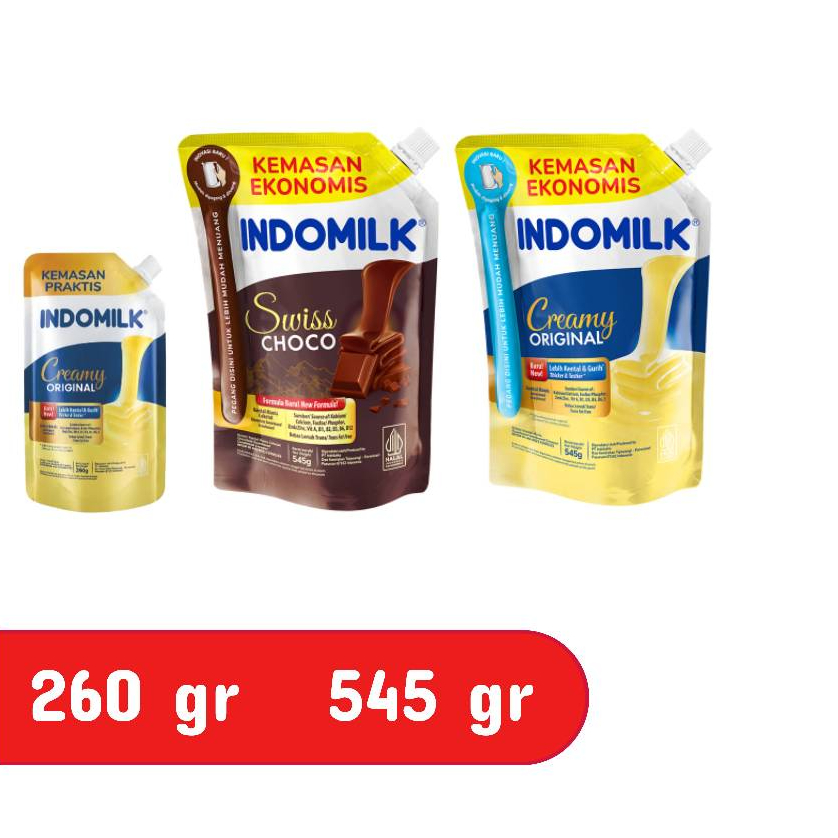 

Indomilk Krimer Kental Manis 260 gr/545 gr