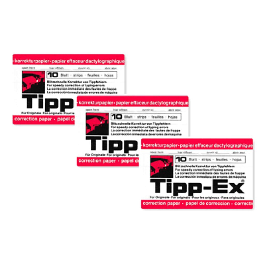 

[YOBANA] TIPP-EX CORRECTION PAPER UNTUK MESIN TIK