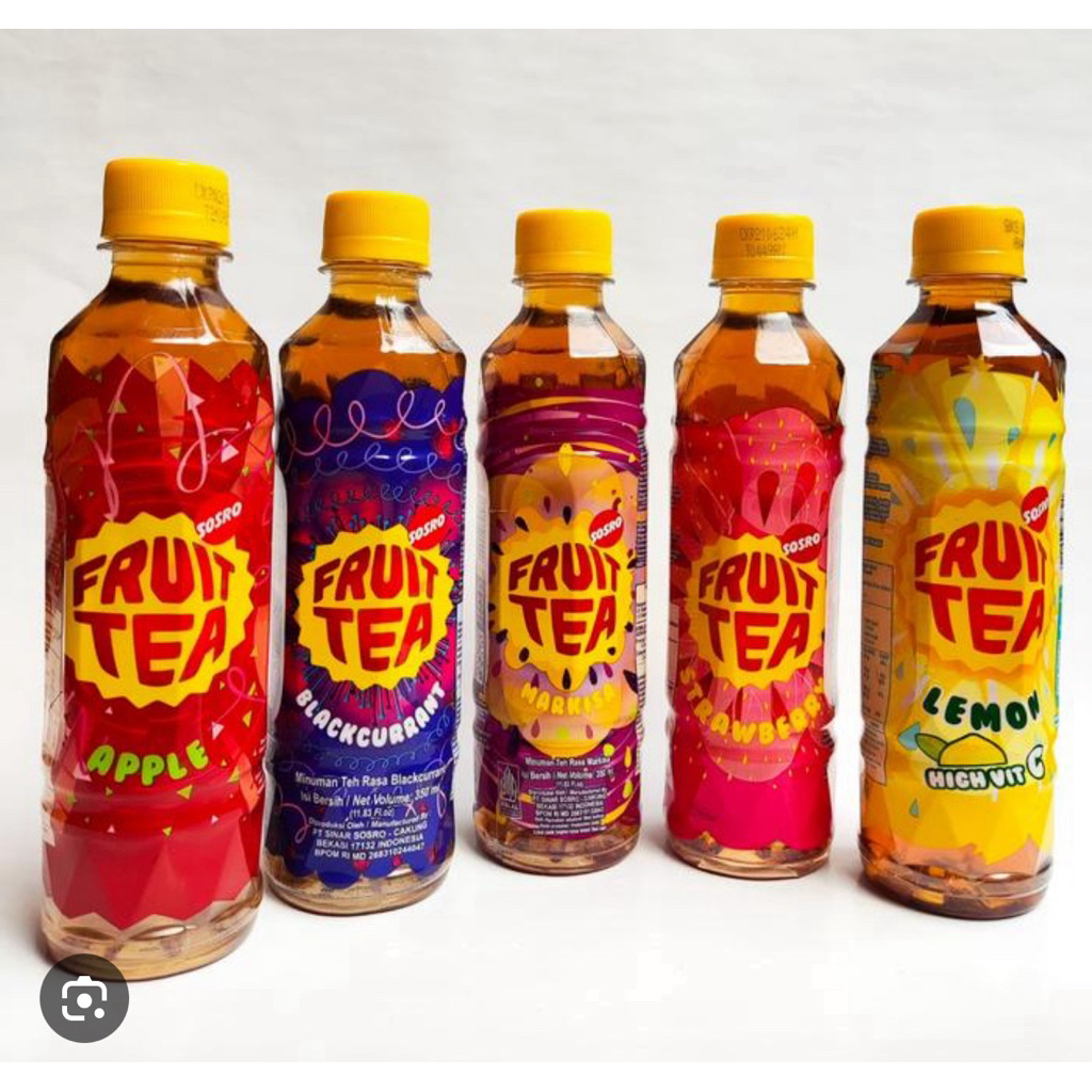

Fruit Tea botol 350 ml 1 karton isi 12