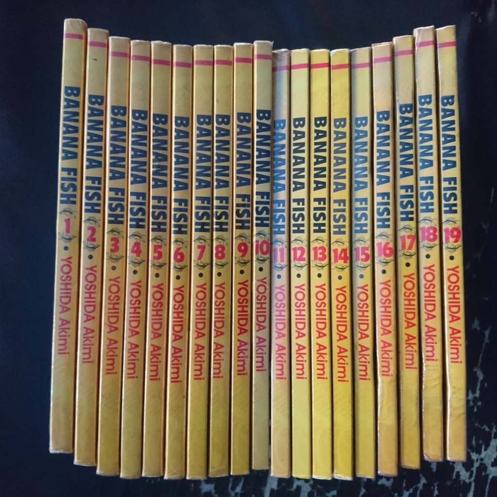 komik banana fish 1-19 tamat
