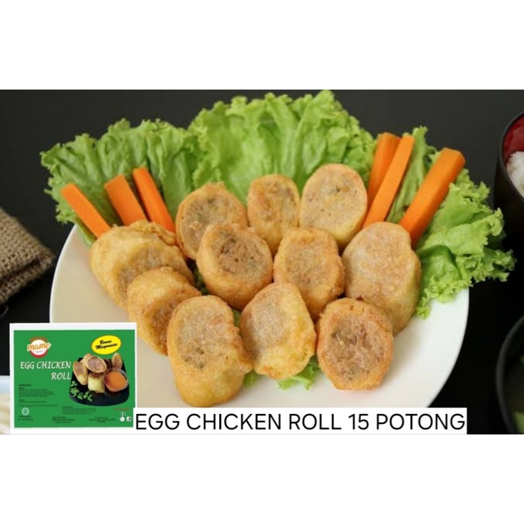 

MAME EGG CHICKEN ROLL 15 POTONG