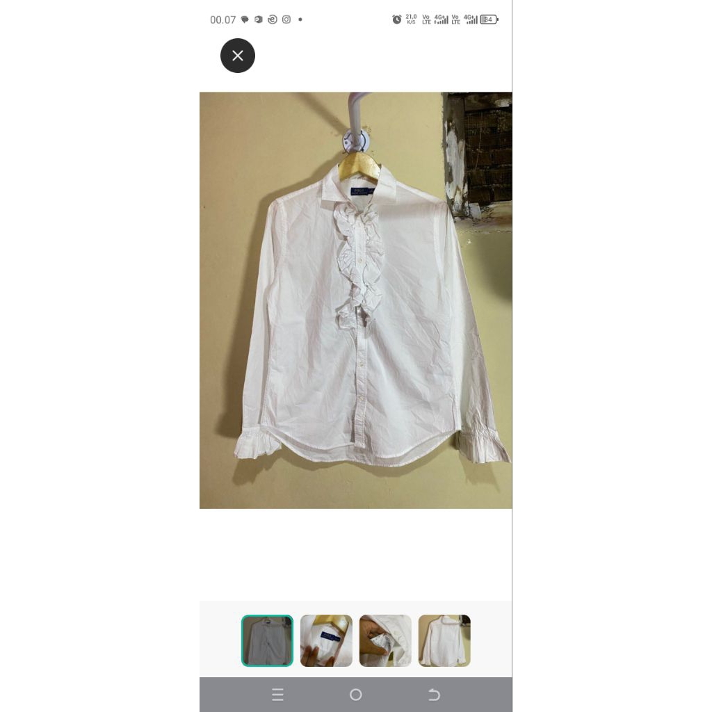 baju putih polo Ralph Lauren