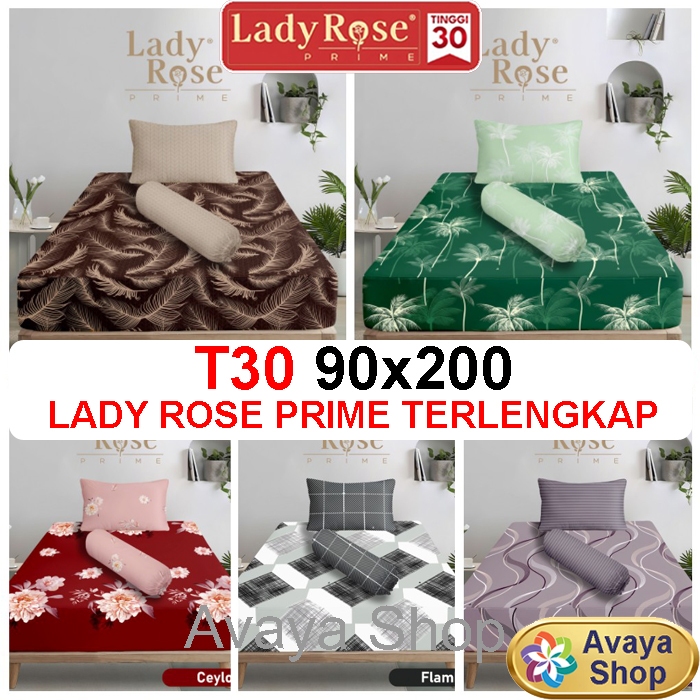 SPREI LADY ROSE 90x200 / SPREI LADY ROSE SINGLE / LADY ROSE SPREI 90x200