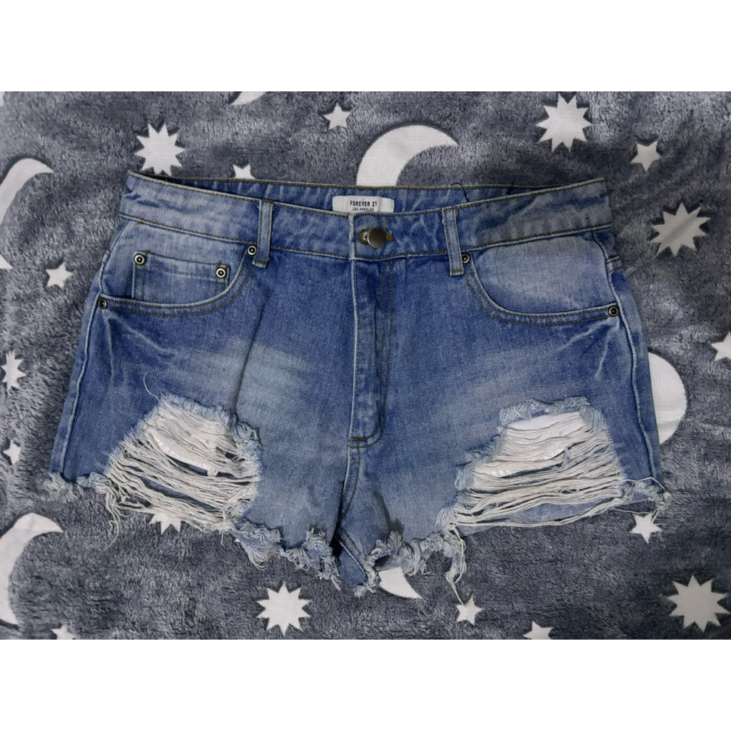 forever 21 short denim pants