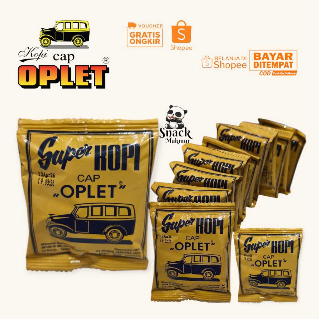 

KOPI OPLET 1 RENCENG 15 PCS / KOPI OPLET TANPA GULA