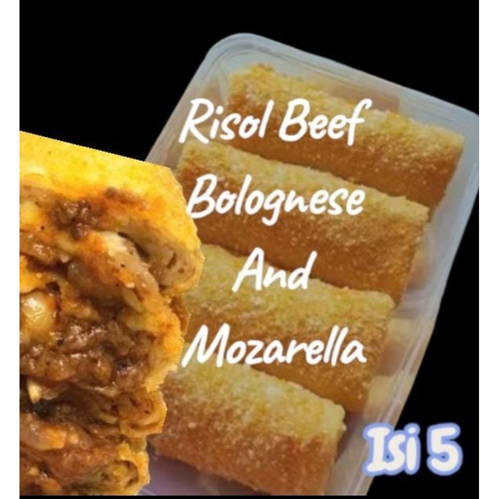 

Risol Beef Bologneese Mozarella Premium Frozen