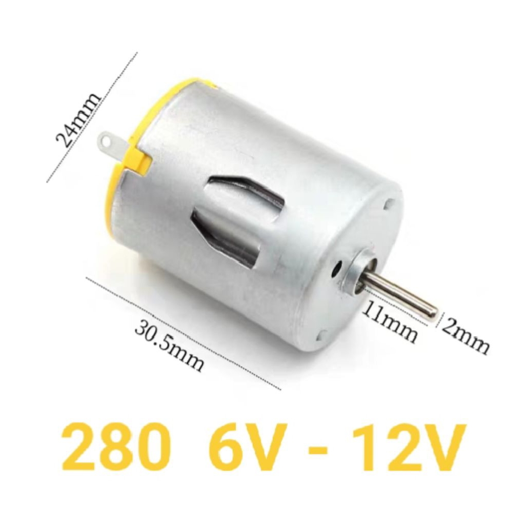 Motor Dinamo 280 RC QD Carbon Brush