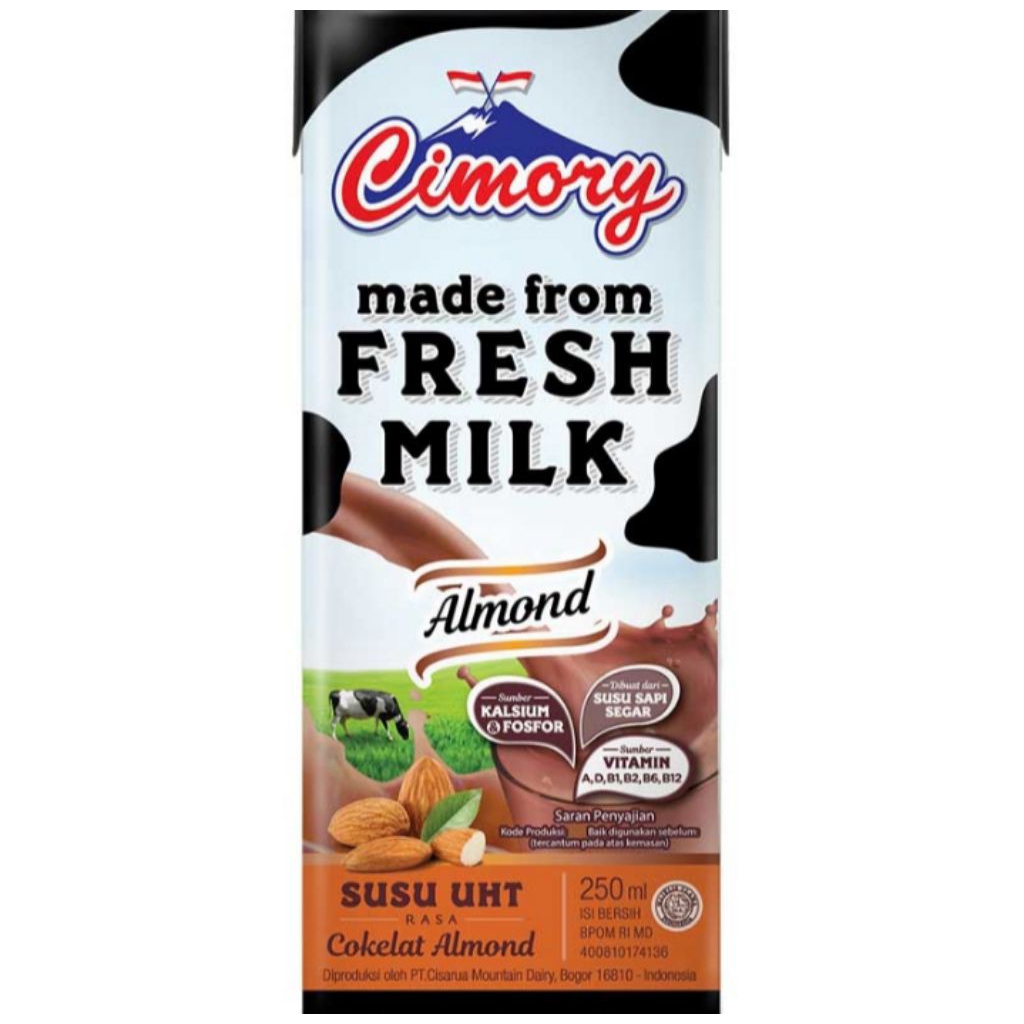 

Cimory Susu UHT Cokelat Almond
