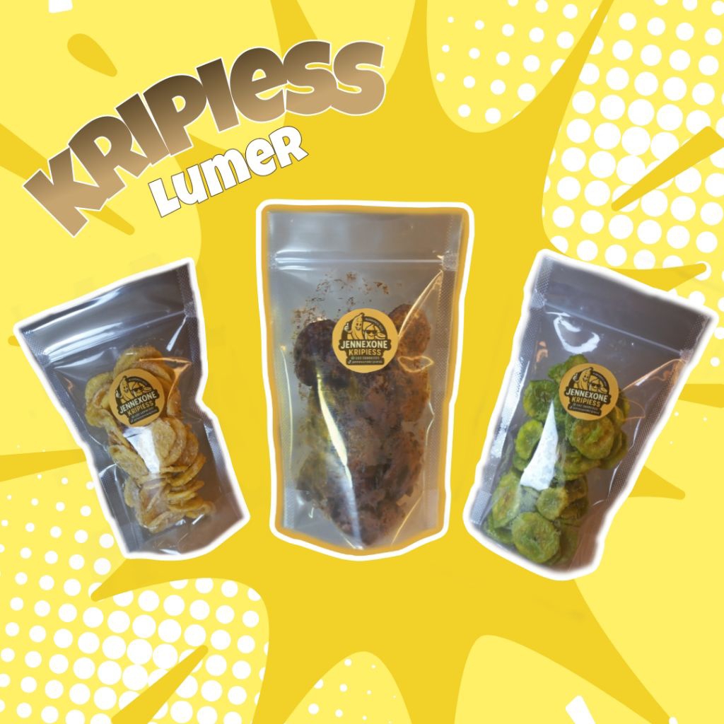 

KRIPIK PISANG LUMER 100GR - Jennexone Kripiess