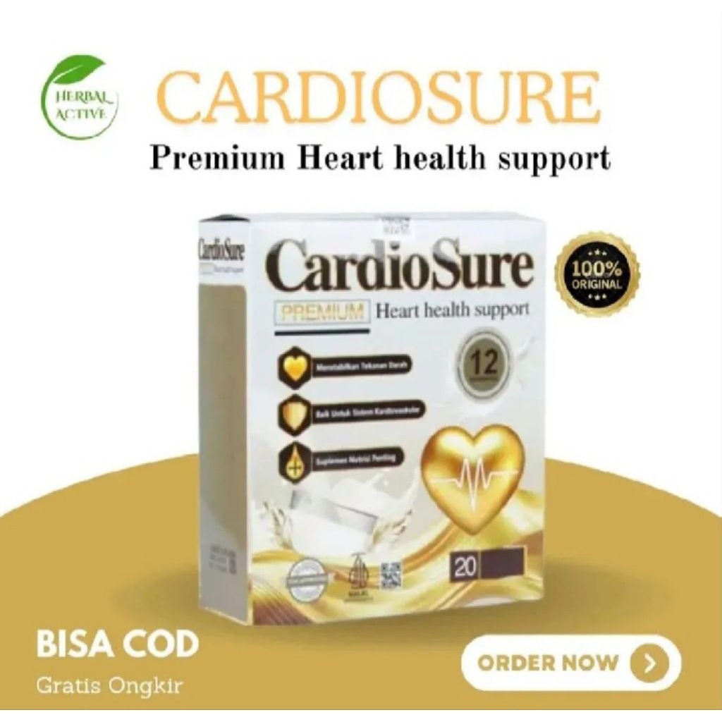 

REDY Susu Cardiosure Obat Jantung Hipertensi Paling Ampuh 100% Original Produk
