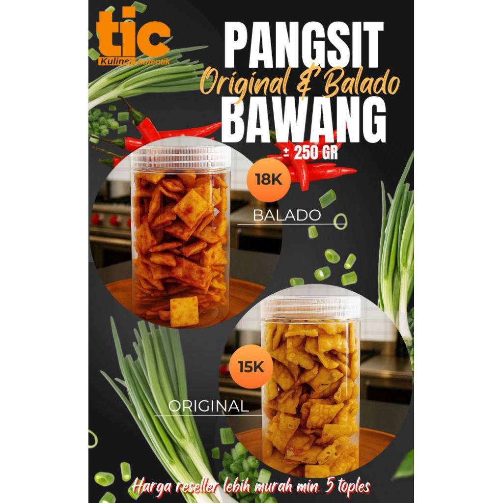 

Pangsit Bawang Balado