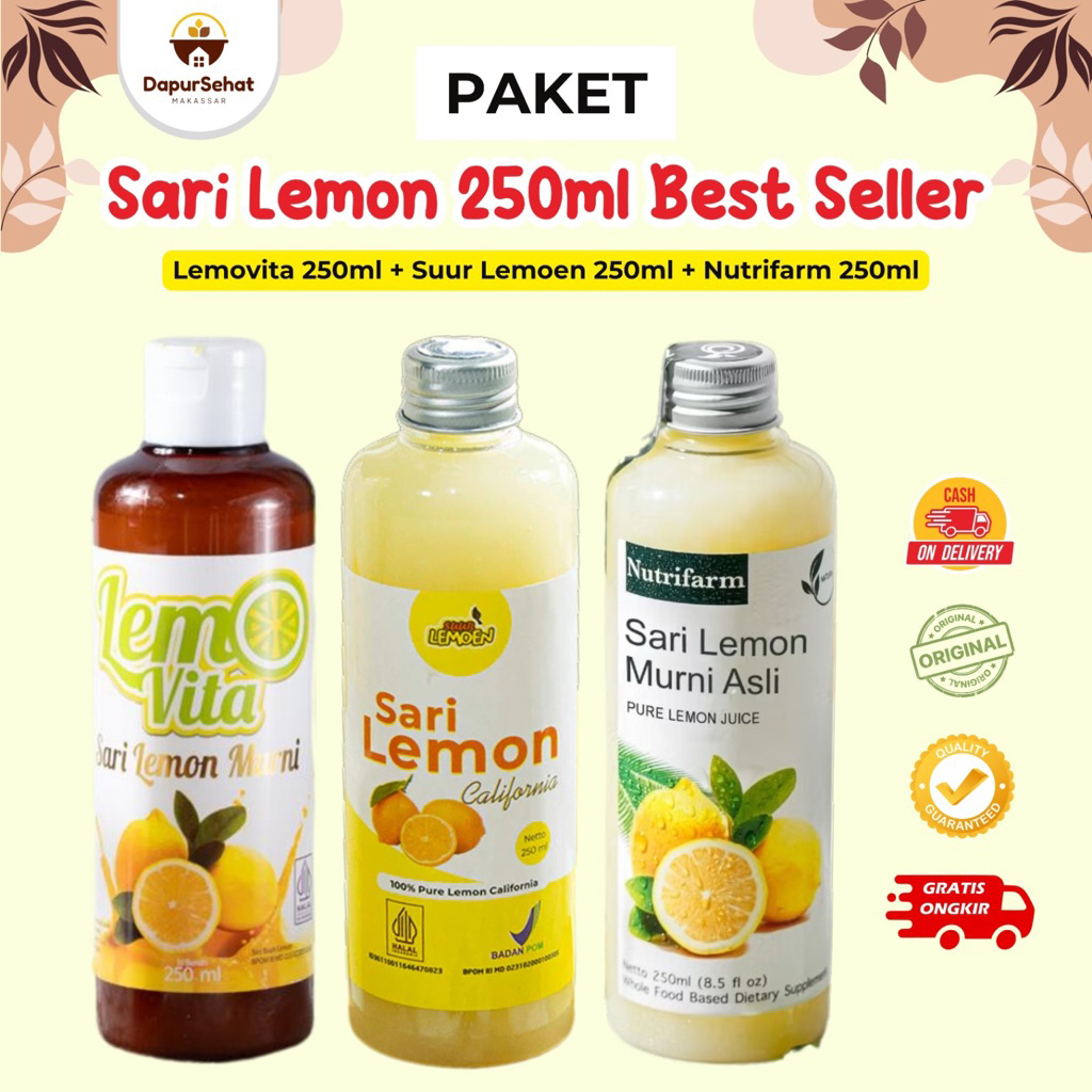 

COD Makassar Lemovita sari lemon murni 100% | chia seeds | garam himalaya himsalt tinggi serat mudah dan hemat Diet dan Detox Jus Sari Lemon Fresh Air Lemon Murni Pure Lemon By healthina lemon peras murah
