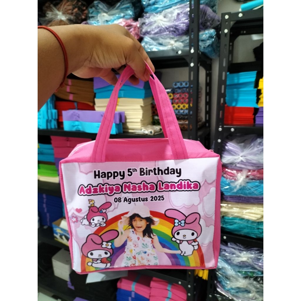 

Goodie bag pesta ulang tahun / Tas ultah resleting / Tas pesta ultah / Tas Snack ultah