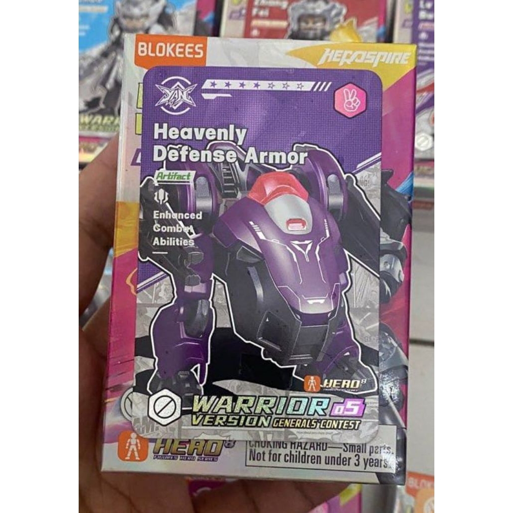 Blokees Herospire Galaxy Version Turbo 05 (GVT05) - Heavenly Defense Armor (OFC)