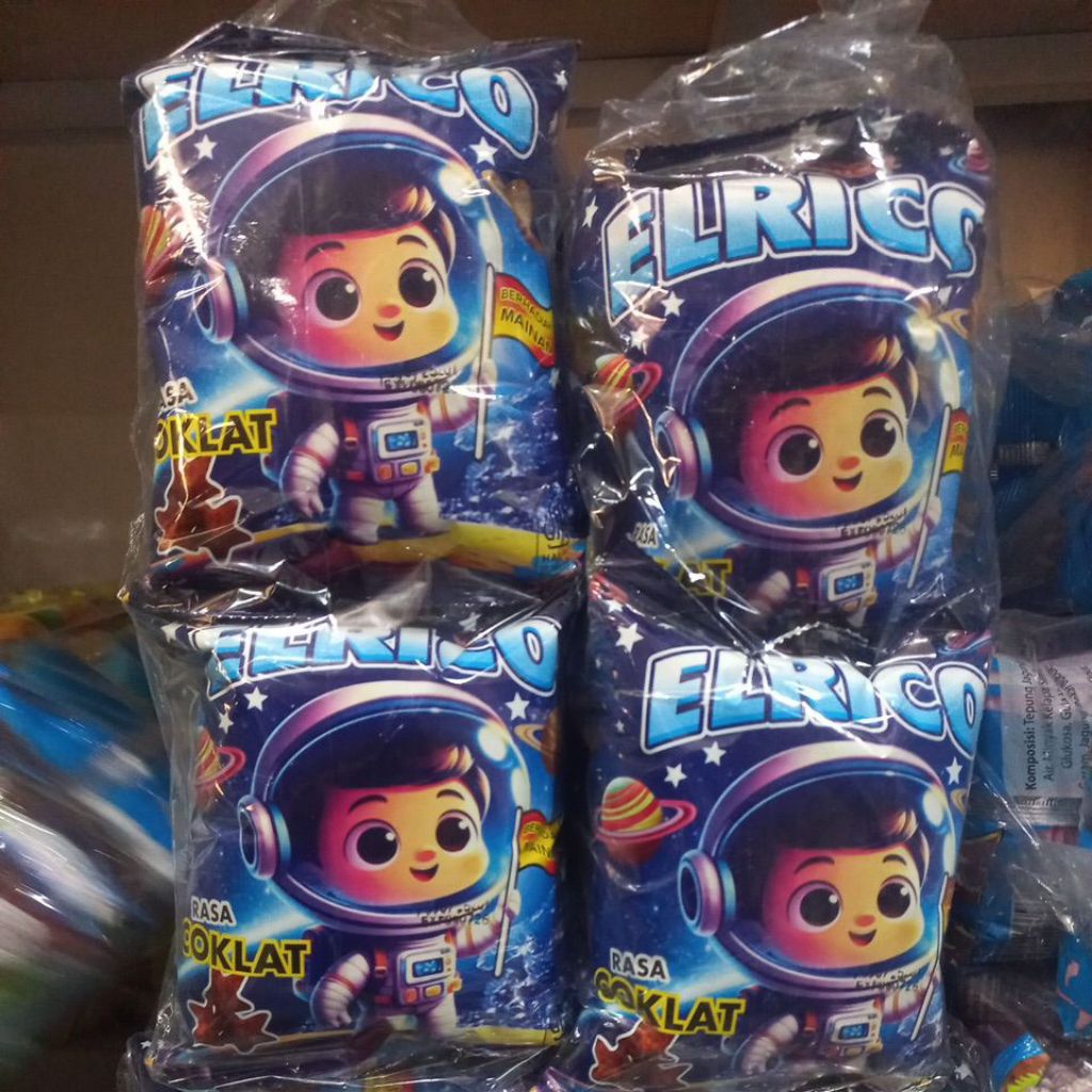 TMJ SNACK ELRICO RASA COKELAT ISI 10