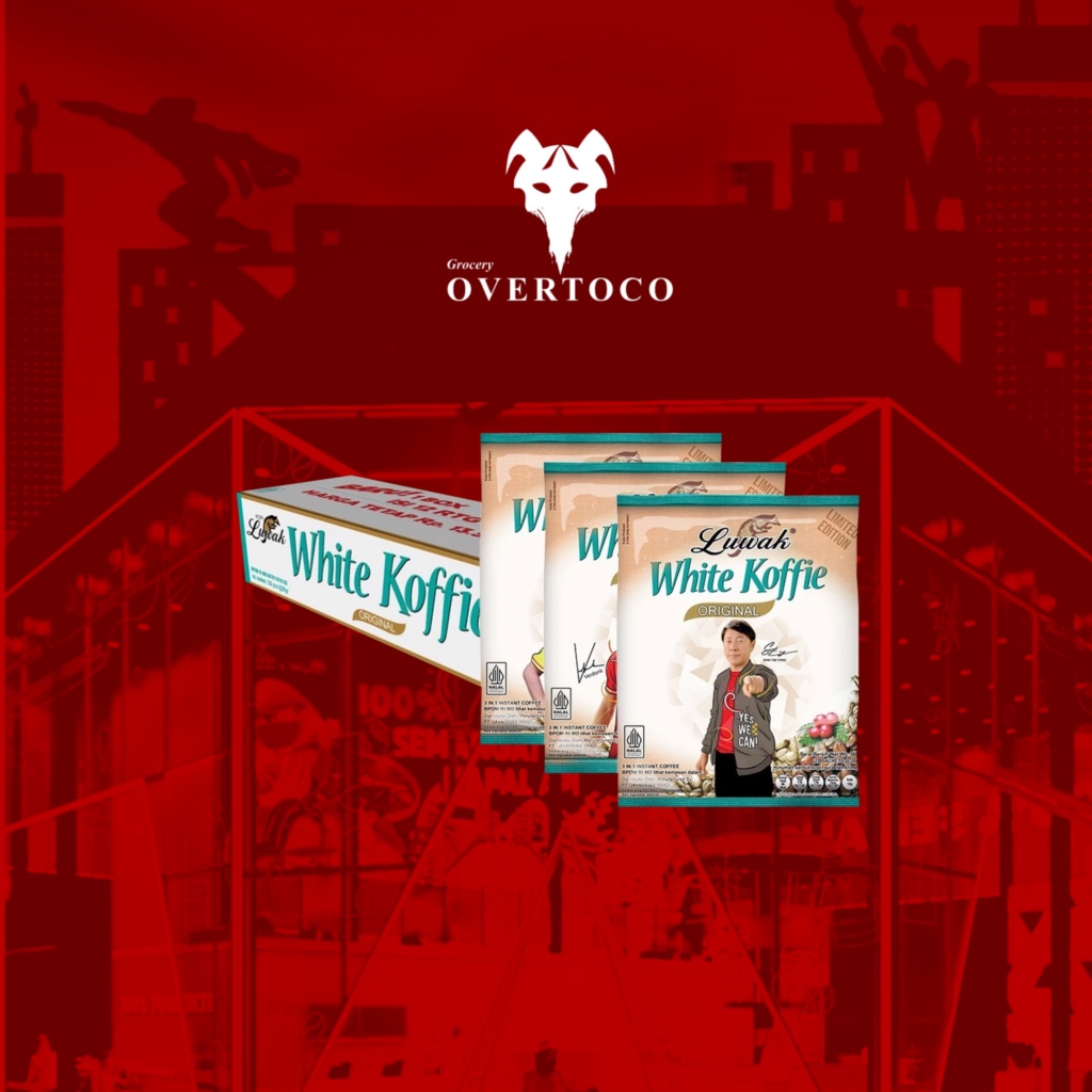 

Kopi Luwak White Koffie Original Bag 18x20gr - 10 Pcs [Carton]