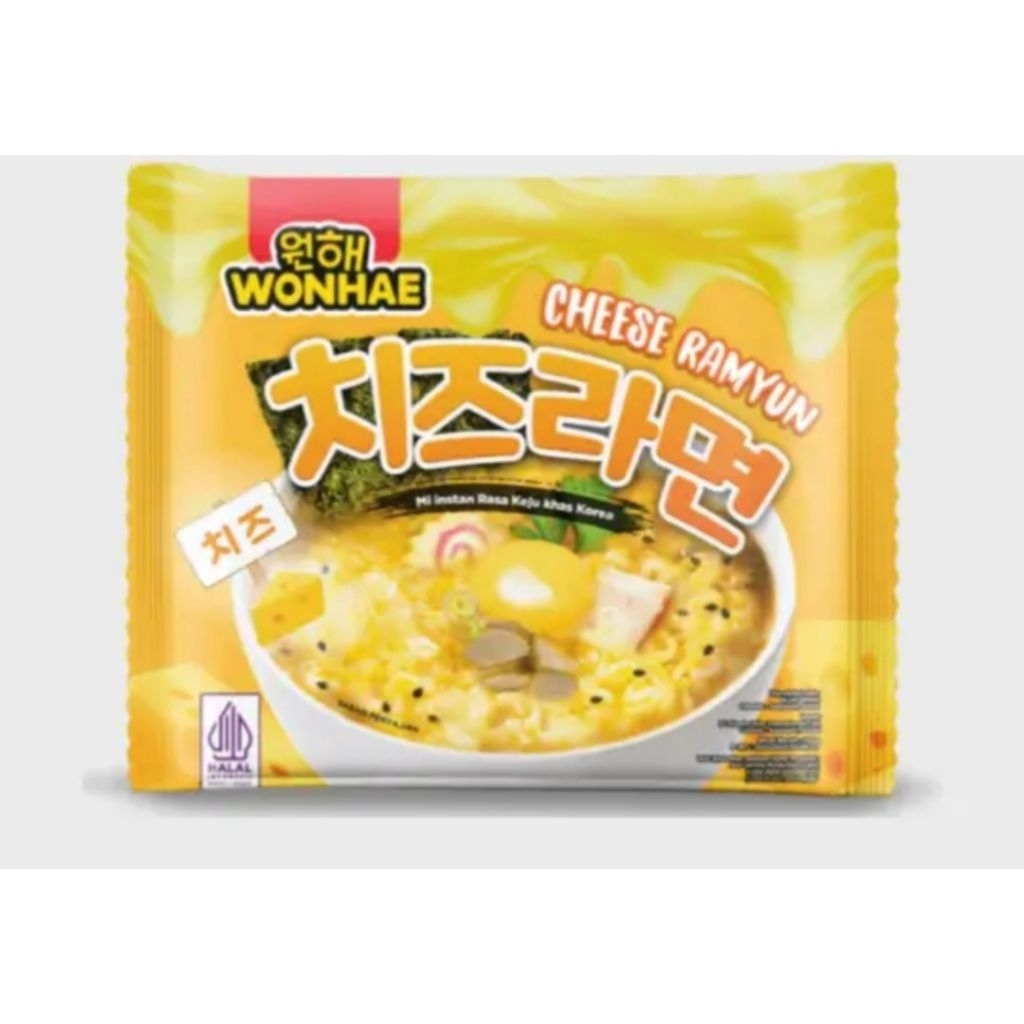

MUJIGAE MIE INSTAN CHEESE RAMYUN BY WONHAE 120GR