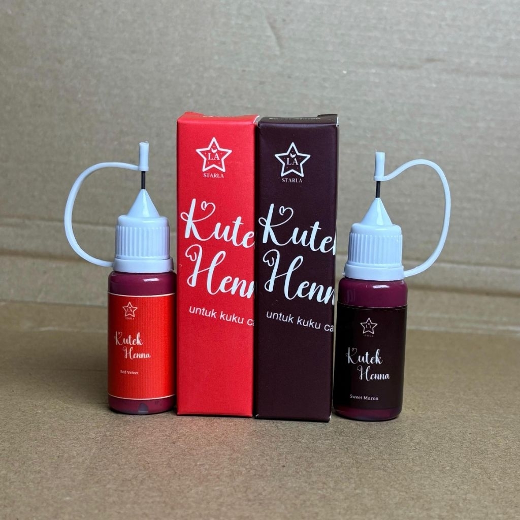 STARLA inai kuku tuffah / kutek muslimah / pacar kuku