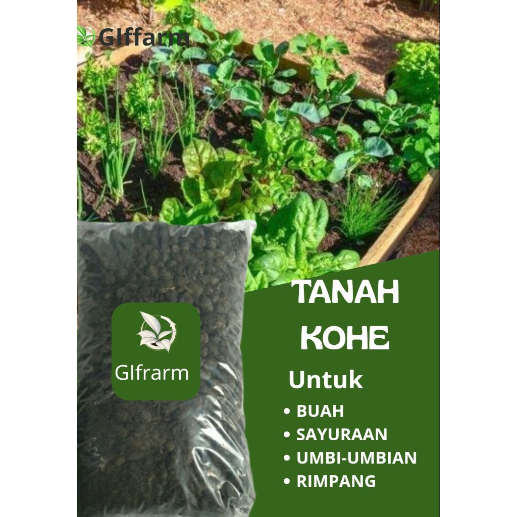 media tanam, kohe kambing, pupuk kohe kambing