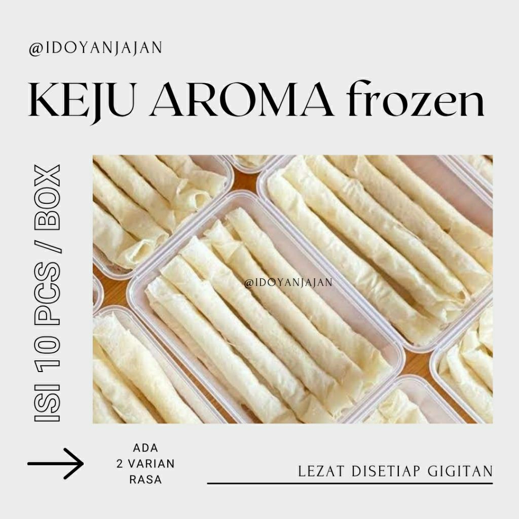 

KEJU AROMA ISI 10PCS/BOX HALAL HOMEMADE