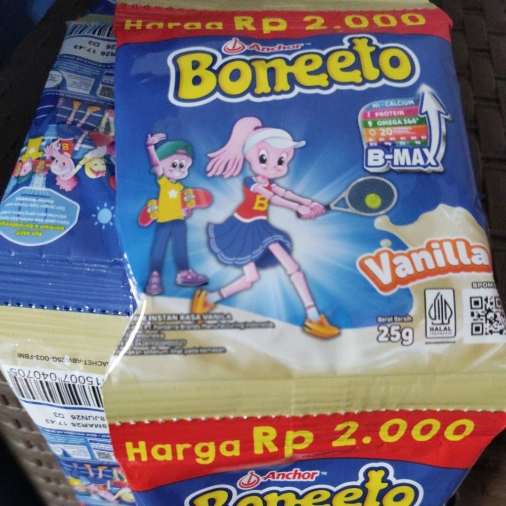 

Boneeto renteng 25gr (isi 10) Vanilla