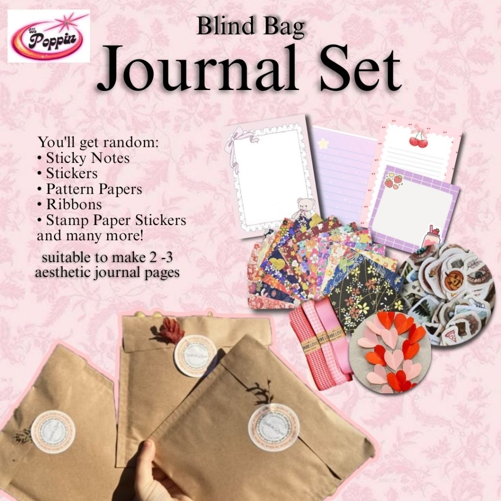 

Blind Bag Journaling Set Perlengkapan Journal Murah