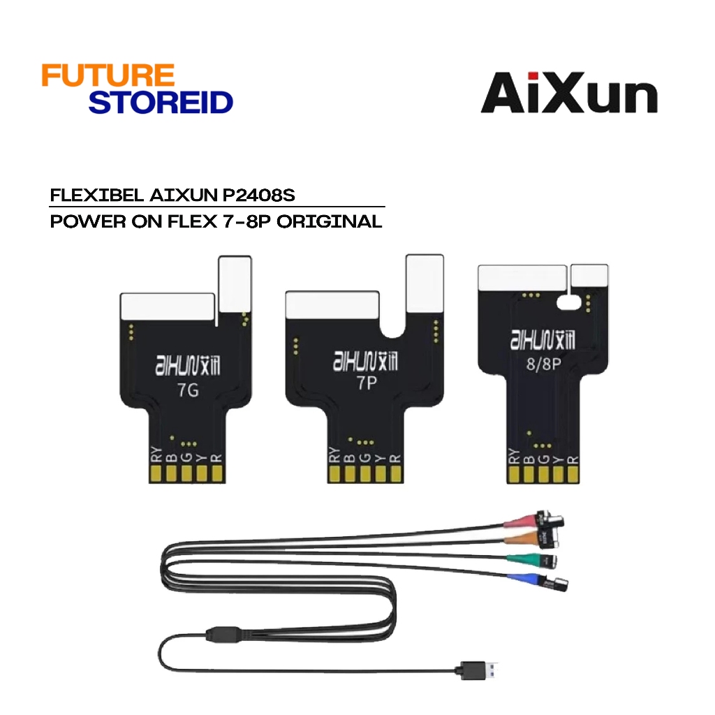FLEXIBEL AIXUN P2408S POWER ON FLEX 7-8P ORIGINAL - Flex Kabel Power ON AIXUN – Cocok untuk iPhone 7