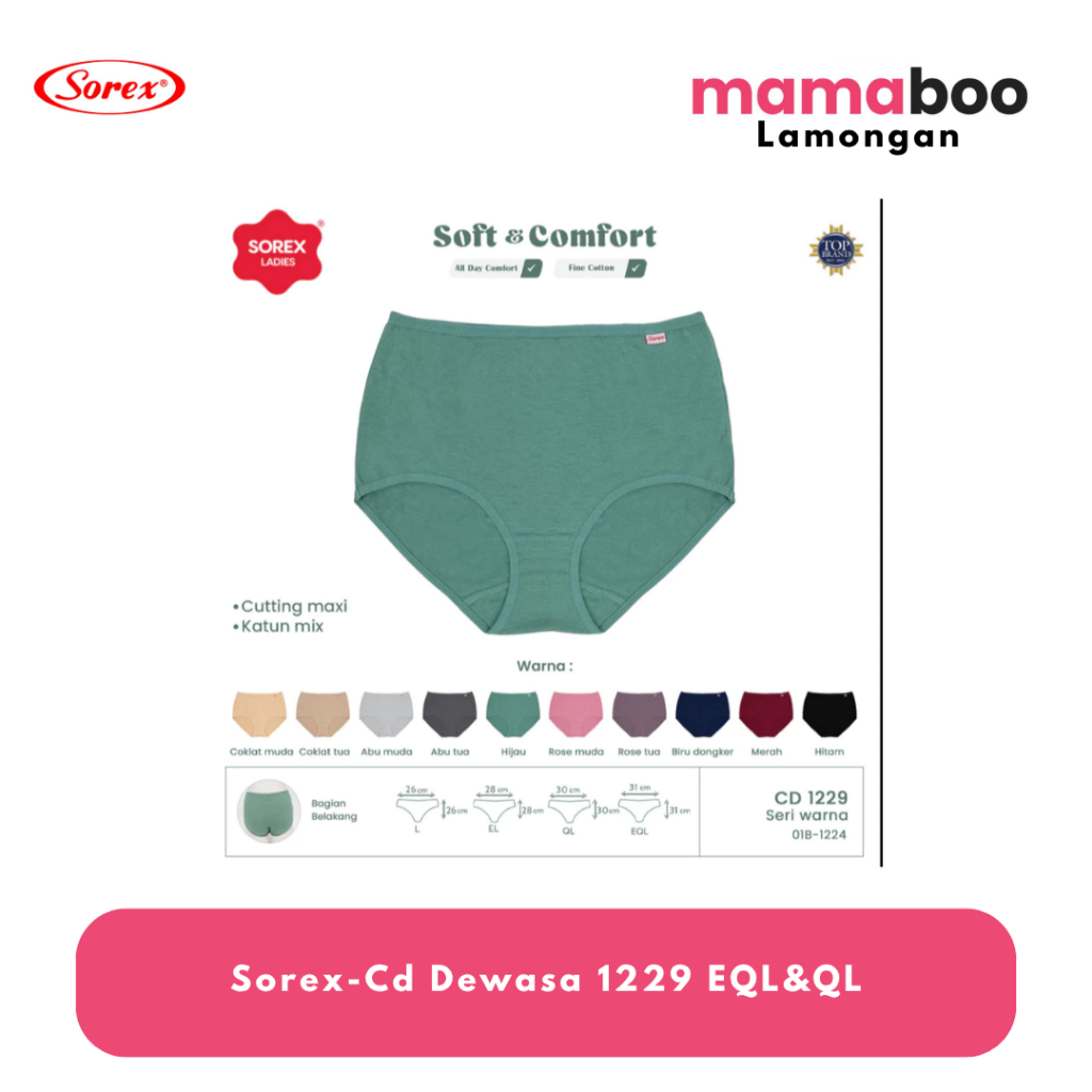 Sorex-Cd Dewasa 1229 EQL&QL