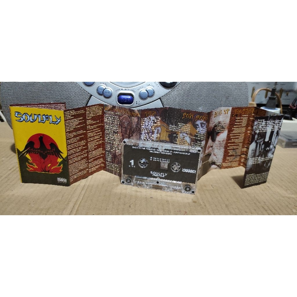 kaset pita Soulfly primitive