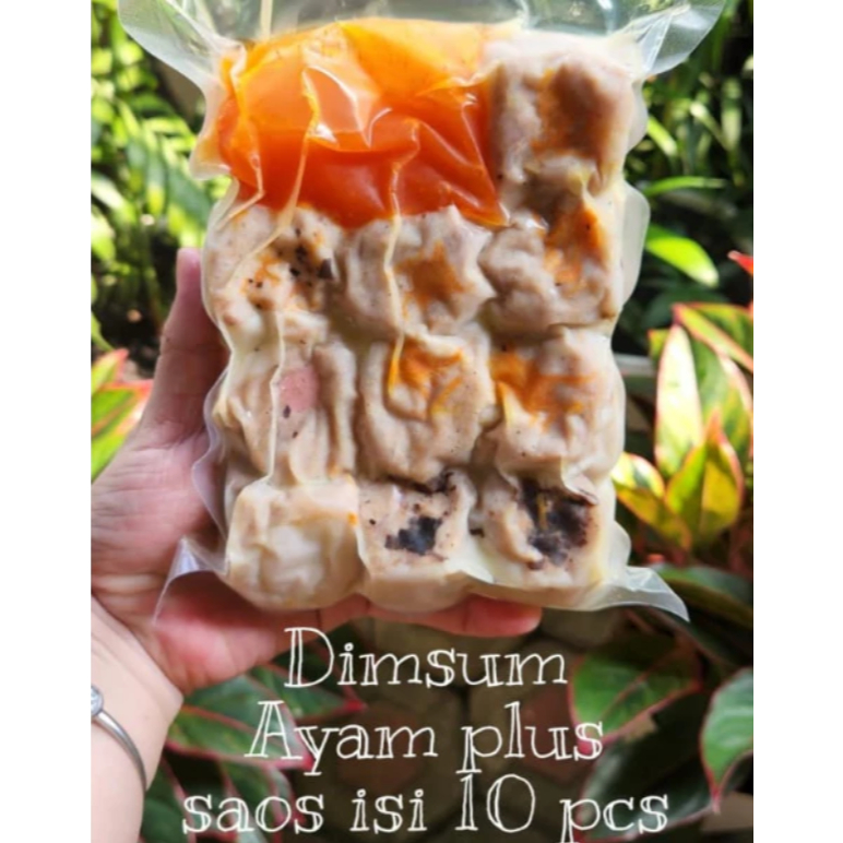 

Dimsum Ayam Mix Toping Frozen Halal + Saus - Isi 10