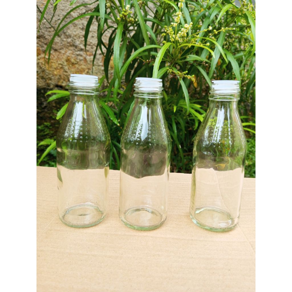 botol kaca bening 150ml / botol kaca 150ml