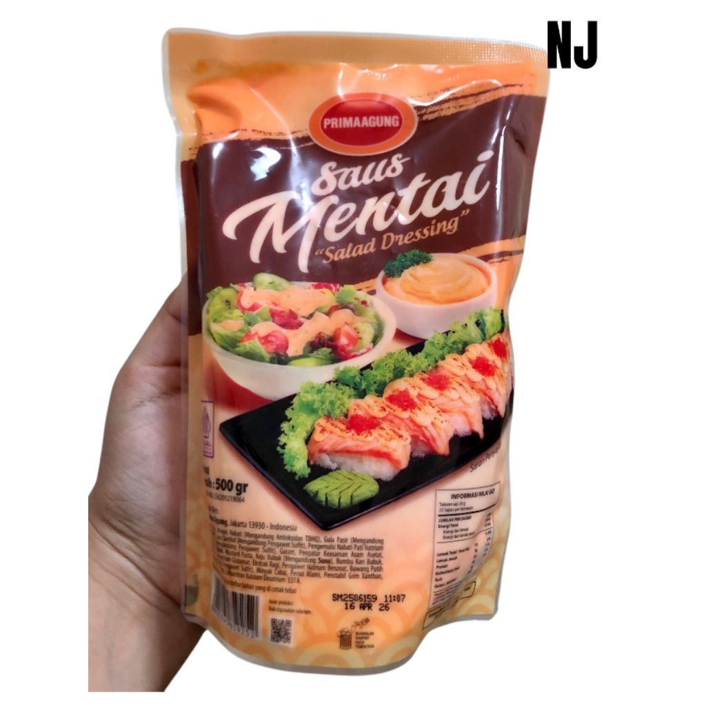 

Prima agung Saus Mentai 500 gram