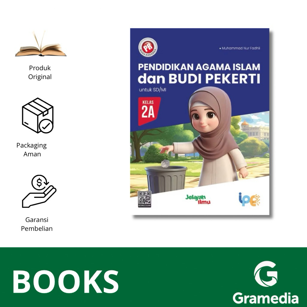Gramedia Daan Mogot - PR Pendidikan Agama Islam dan Budi Pekerti untuk SD/MI Kelas 2A