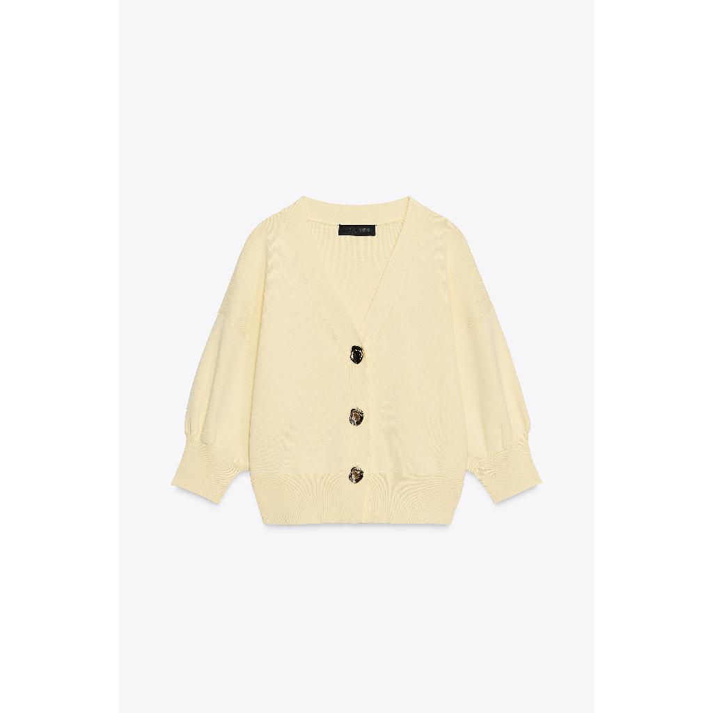 ZARA JAKET RAJUTAN LENGAN PRANCIS