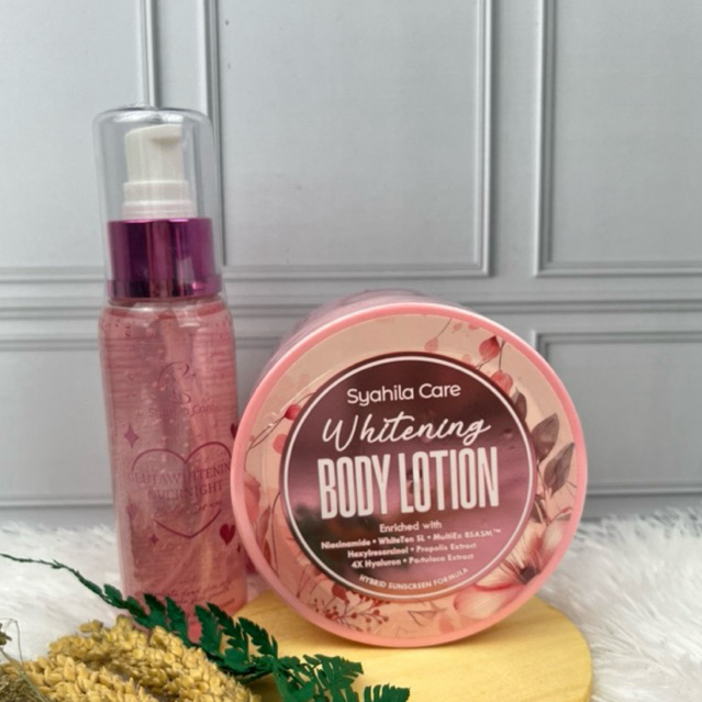 BODYLOTION FORMULASI BARU + GLUTA WHITENING BODY SERUM