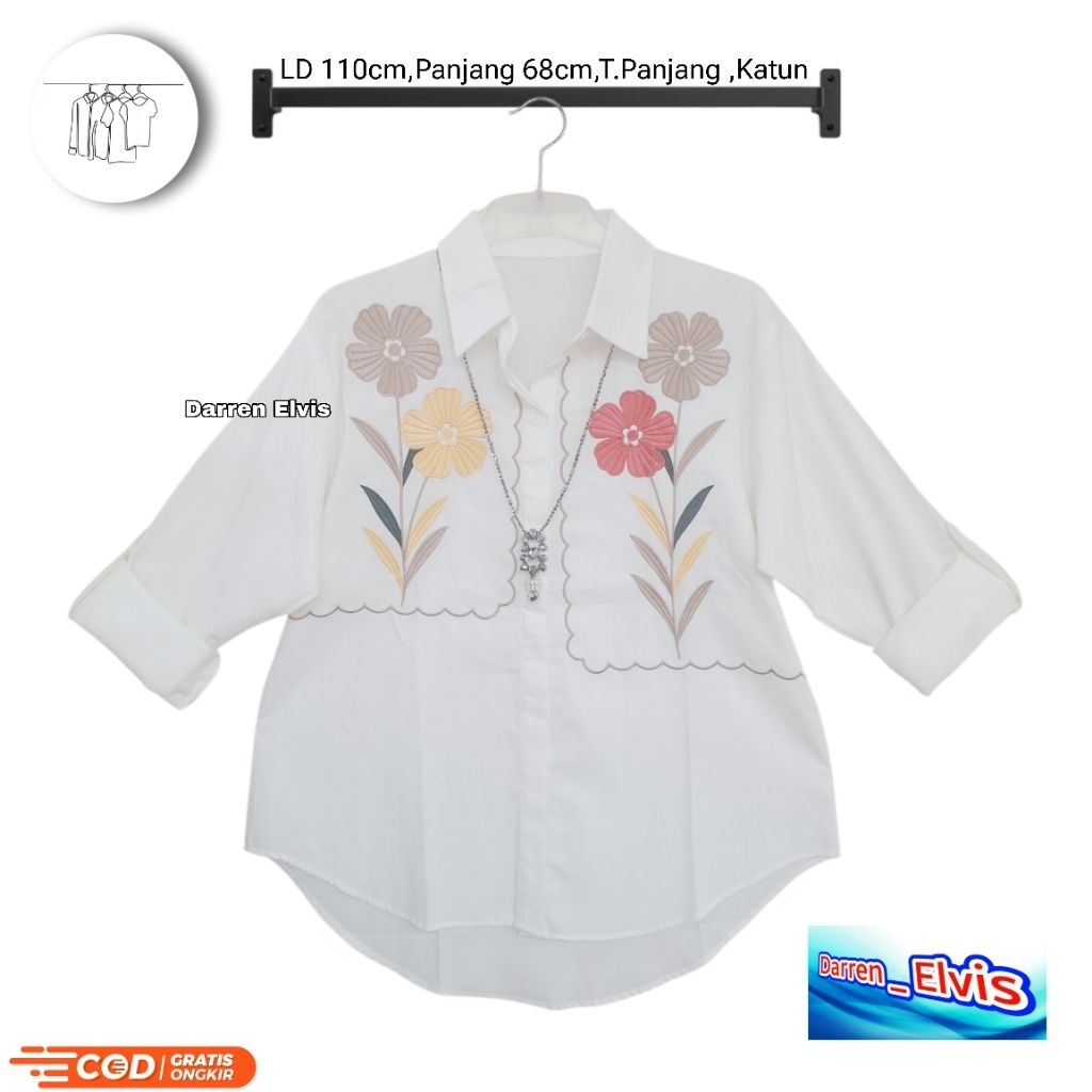Kemeja Wanita Import / Korea Style / Best Seller Wh001