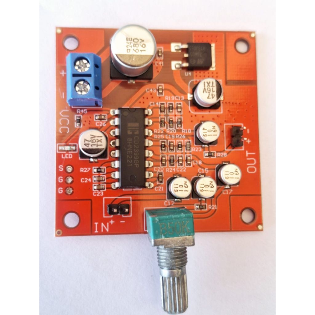 PT2399 Karaoke Mic Microphone Reveberation Modul Digital Echo Delay