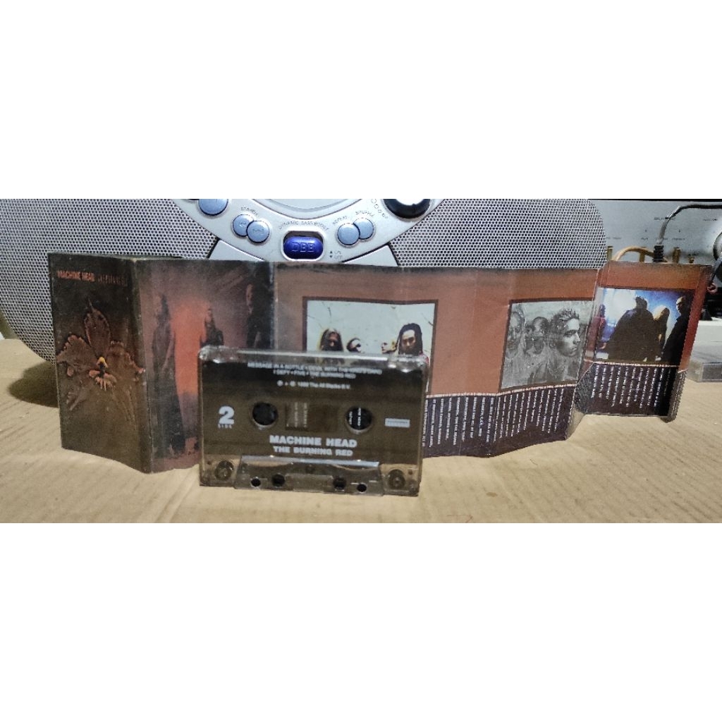 kaset pita Machine Head the burning red