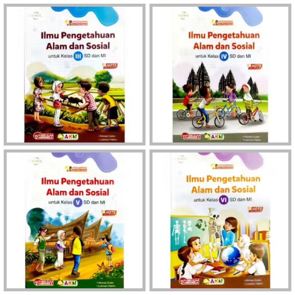 BUKU IPAS SD/MI KELAS 3,4,5, DAN 6. REVISI GLOBAL KURIKULUM MERDEKA. TIGA SERANGKAI