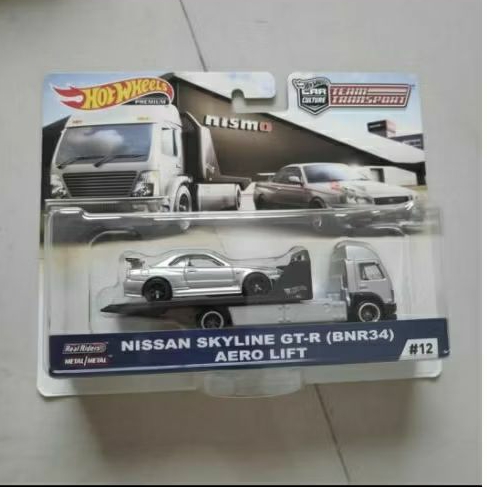 hot wheels team transport Nissan skyline GT-R bnr34 r34 Aero lift lbwk silhouette
