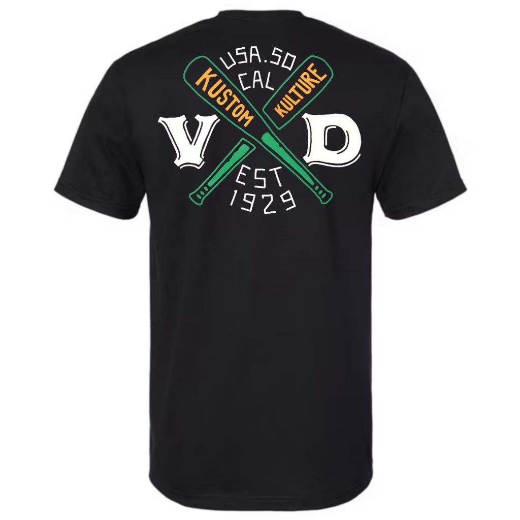 TAMASSAKA - [A0-01] Baju Von Dutch Baseball , Kaos Von Dutch Unisex Pria/Wanita