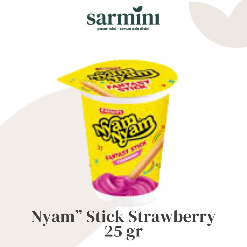

Nyam Nyam Fantasy Stick Strawberry 25gr