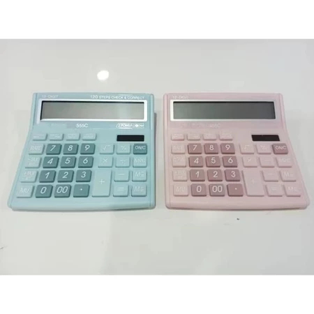 

KALKULATOR CHECK & CORRECT CT-555C COLOUR SERIES / 12 Digit Calculator Desktop 555 C