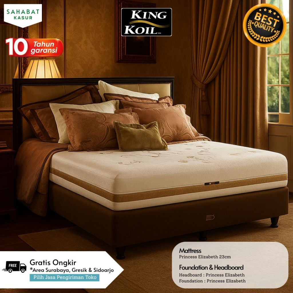 King Koil Mattress Princess Elizabeth All Size | King Koil Spring Bed King Size