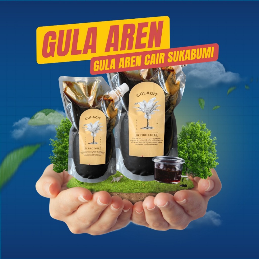 

Gula Aren Cair Gulagit Palm Sugar Syrup Gula Merah Cair